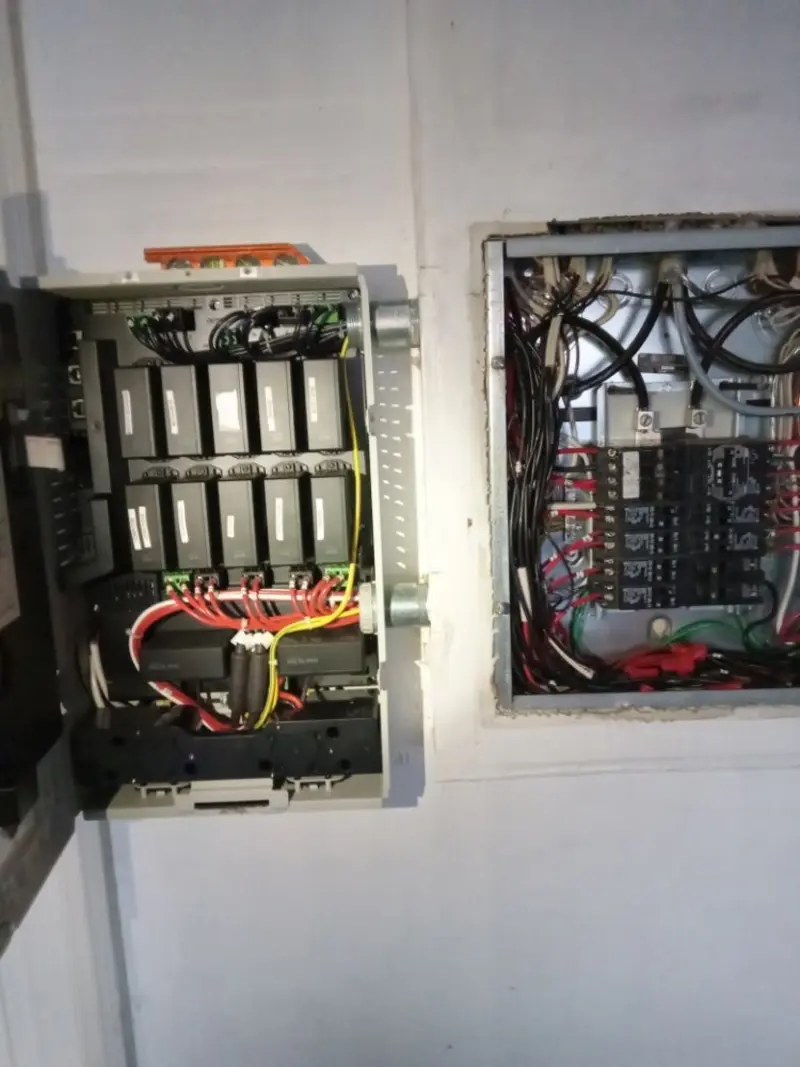 Electrical panel upgrade completed for Commercial Electrician Services in Clyde